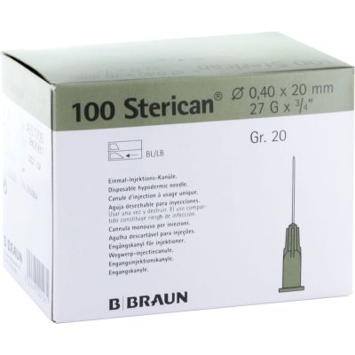 STERICAN 0.40X20 GRAU L L