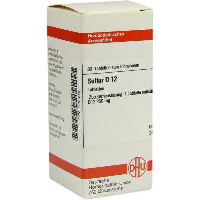 SULFUR D12 Tabletten