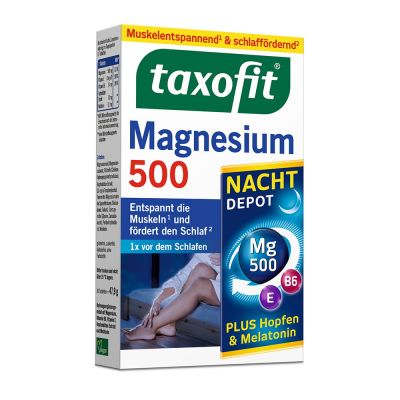 TAXOFIT Magnesium 500 Nacht Tabletten