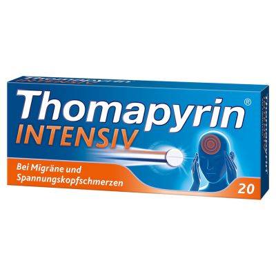 Thomapyrin Intensiv bei Migräne und Spannungskopfschmerzen