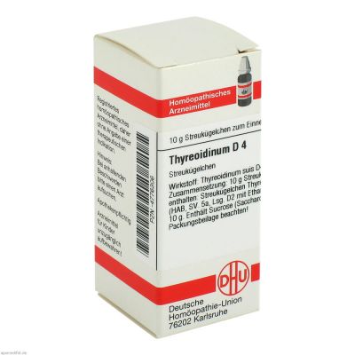 THYREOIDINUM D 4
