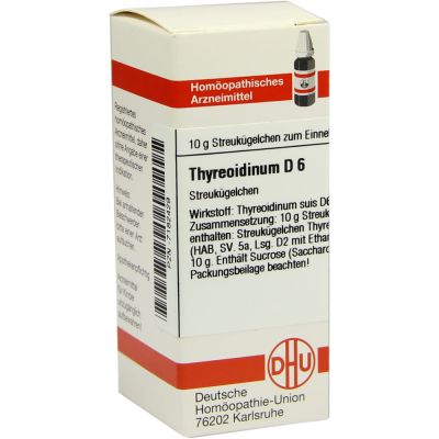 THYREOIDINUM D 6 Globuli