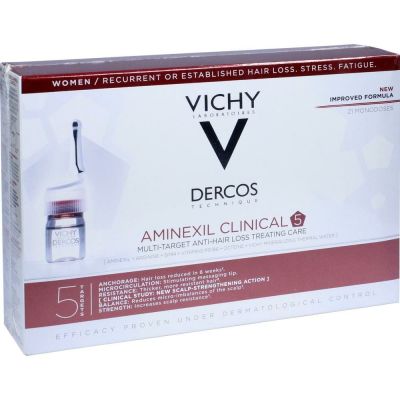 VICHY DERCOS Aminexil Clinical 5 Frauen