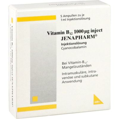 VITAMIN B12 1.000 µg Inject Jenapharm