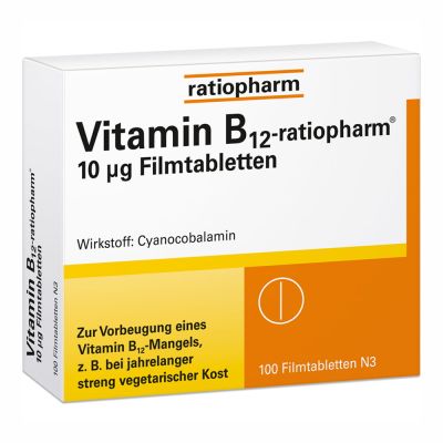 VITAMIN B12-RATIOPHARM 10 µg Filmtabletten