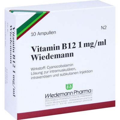VITAMIN B12 WIEDEMANN Ampullen