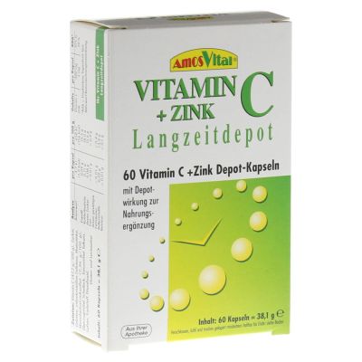 Vitamin C + Zink Depot Kapseln