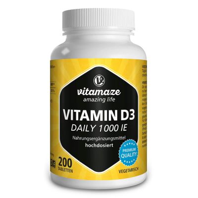 VITAMIN D3 1.000 I.E. daily vegetarisch Tabletten