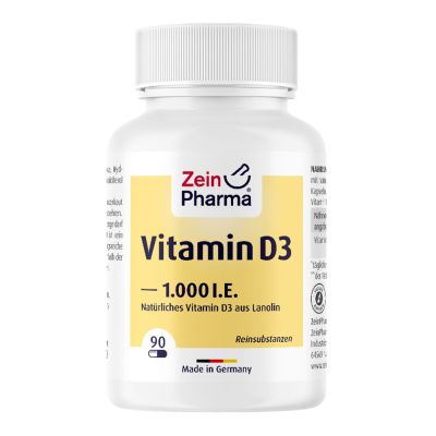 ZeinPharma Vitamin D3 1000 I.E. Kapseln