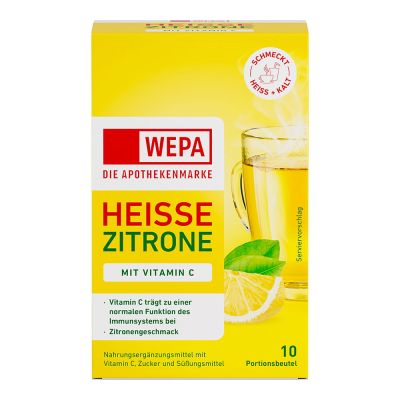 WEPA heisse Zitrone+Vitamin C Pulver