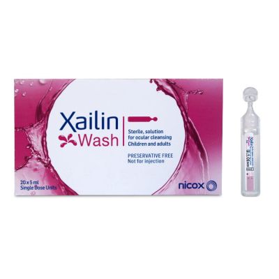XAILIN Wash Augenspüllösung in Einzeldosen