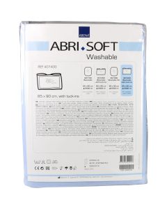 ABRI Soft waschb.Unterl.PU 85x90 cm m.Einsteckfl.