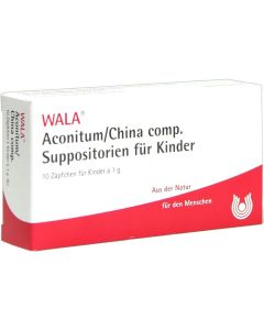 ACONITUM/CHINA comp.Kindersuppositorien