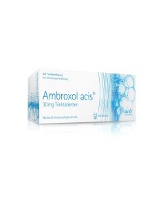 AMBROXOL acis 30 mg Trinktabletten