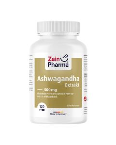 ASHWAGANDHA Extrakt 500 mg Kapseln