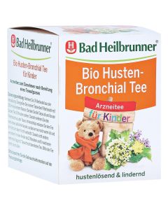 BAD HEILBRUNNER Bio Husten-Bronchial Tee f.Kinder