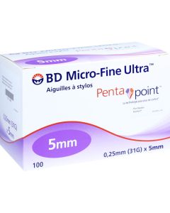 BD MICRO-FINE ULTRA Pen-Nadeln 0,25x5 mm