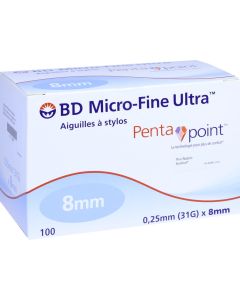 BD MICRO-FINE ULTRA Pen-Nadeln 0,25x8 mm
