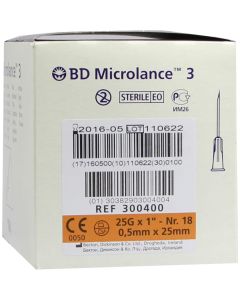 BD MICROLANCE Kanüle 25 G 1 0,5x25 mm