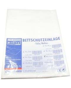 BETTSCHUTZEINLAGE Folie Molton 100x150 cm