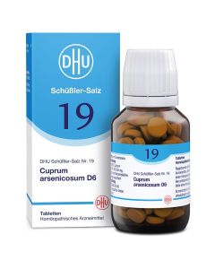 BIOCHEMIE DHU 19 Cuprum arsenicosum D 6 Tabletten