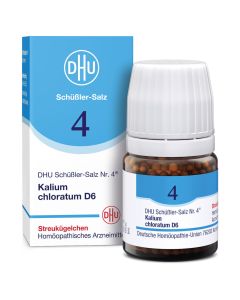BIOCHEMIE DHU 4 Kalium chloratum D 6 Globuli