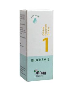 BIOCHEMIE Pflüger 1 Calcium fluoratum D 12 Tropfen