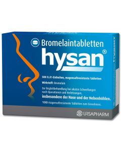 BROMELAIN Tabletten hysan magensaftres.Tabletten
