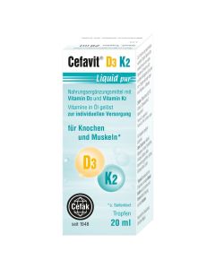 CEFAVIT D3 K2 Liquid pur Tropfen zum Einnehmen