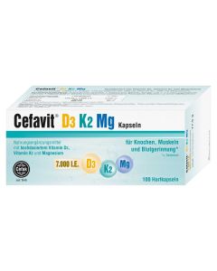 CEFAVIT D3 K2 Mg 7.000 I.E. Hartkapseln