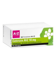 CETIRIZIN AbZ 10 mg Filmtabletten