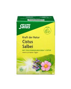 CISTUS SALBEI Kräutertee Kraft d.Natur Salus Fbtl.