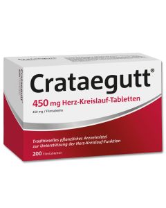 CRATAEGUTT 450 mg Herz-Kreislauf-Tabletten