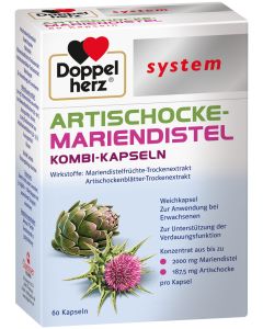 DOPPELHERZ Artischocke-Mariendistel system Weichk.