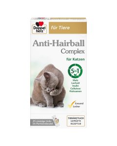 DOPPELHERZ für Tiere Anti-Hairball Complex Katzen