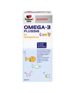 DOPPELHERZ Omega-3 family system flüssig