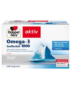 DOPPELHERZ Omega-3 Seefischöl 1000 Kapseln