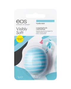 EOS VS Visibly Soft Lip Balm vanilla mint Blister