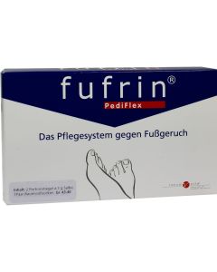 FUFRIN PediFlex Pflegesyst.Socke+Salbe Gr.43-46