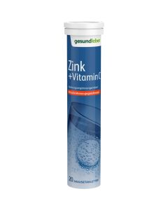 GESUND LEBEN Zink+Vitamin C Brausetabletten