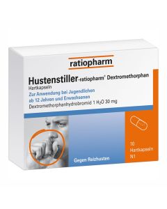 HUSTENSTILLER ratiopharm Dextromethorphan Kapseln-10 St
