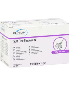 KLINION Soft fine plus Pen-Nadeln 6mm 32 G