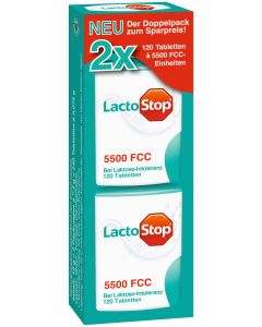 LACTOSTOP 5.500 FCC Tabletten Klickspender Dop.Pa.