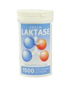 LAKTASE 1.500 FCC Enzym Kapseln