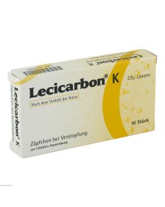 LECICARBON K CO2 Laxans Kindersuppositorien