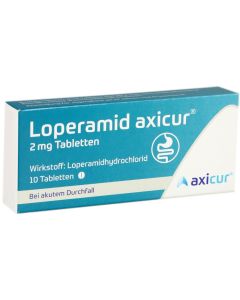 LOPERAMID axicur 2 mg Tabletten