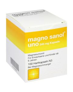 MAGNO SANOL uno 245 mg Hartkapseln