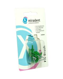 MIRADENT Interd.Pic-Brush Ersatzb.medium grün