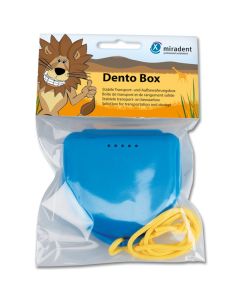 MIRADENT Zahnspangenbox Dento Box I blau