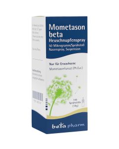 MOMETASON beta Heuschnupfenspray 50myg/Sp.60 Sp.St